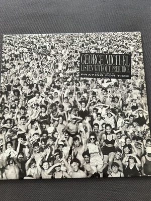 George Michael Listen Without Prejudice LP used, Greek edition