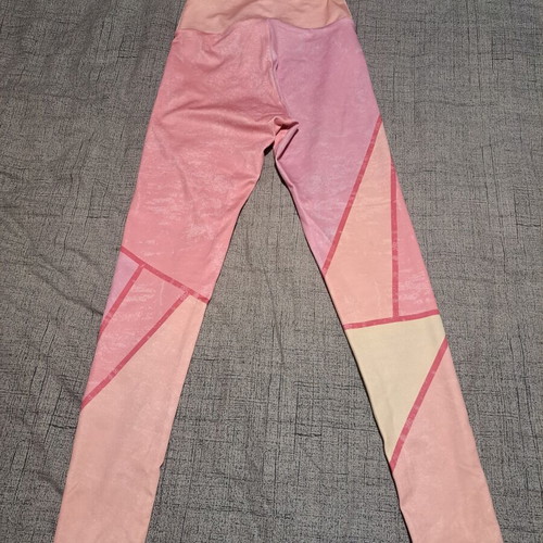 High-waisted pink sports leggings new