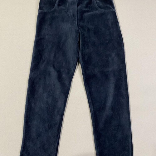 Cotton pants like new for 4-year-old girl, blue