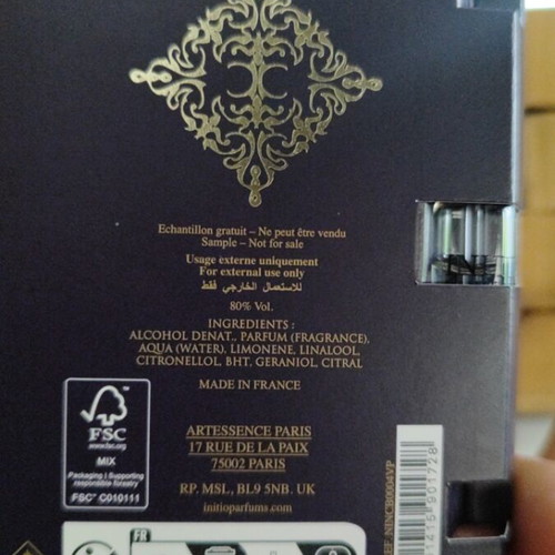 Initio Perfume Prive Atomic Rose tester new, 1.5 ml