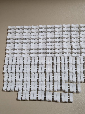 70 pcs luster terminals, 30 pcs triple terminal CH-3, 40 pcs double terminal CH-2