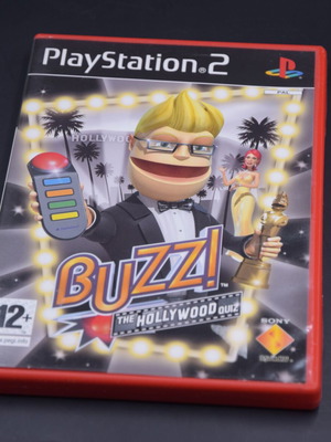 Buzz! The Hollywood Quiz PS2 game in excellent condition