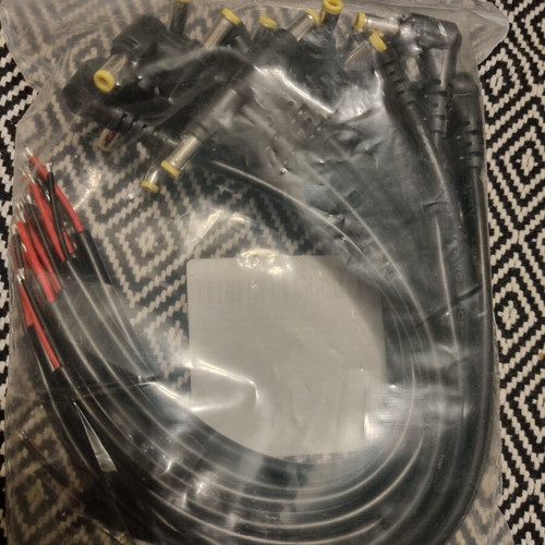 16AWG L-Male 5.5 x 2.5 mm DC connectors pack of 20 new cables