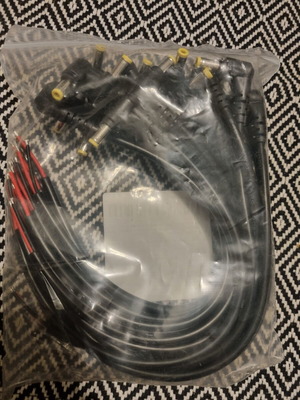 16AWG L-Male 5,5 x 2,5 mm DC connectors πακέτο 20 καινούργια καλώδια