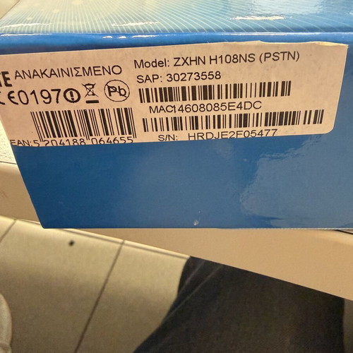 Adsl 2 Router Zte refurbished