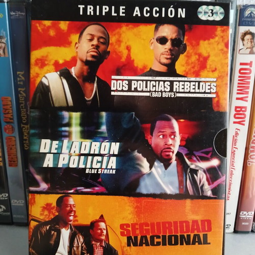Triple Acción Martin Lawrence DVD