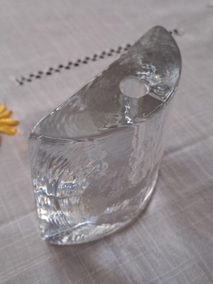 Vintage crystal candlestick new condition