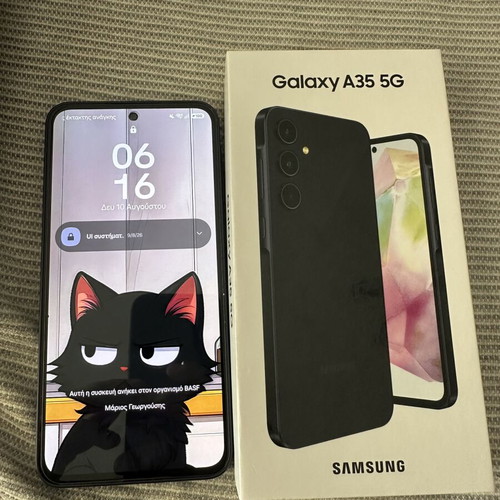 Samsung Galaxy A35 5G smartphone like new, 6GB RAM, 128GB