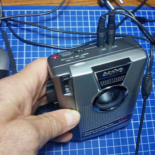 Sanyo Talk Book TRC 1149 Compact Cassette Recorder like new
