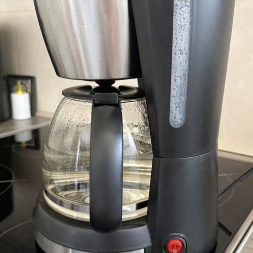 Rohnson R920 Filter Coffee Maker Like New, 15 Cups, Black Inox
