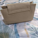 Small beige toiletry bag like new