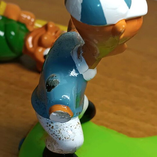 Old figures used with wear