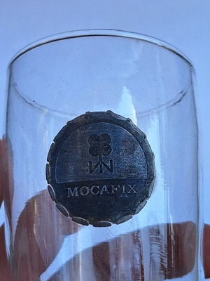 MocaFix glass used, old rare promotional