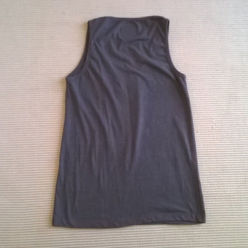 Legend of Rock sleeveless shirt used, size Small, gray
