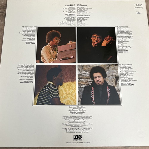 Vinyl Chick Corea Herbie Hancock Keith Jarrett McCoy Tyner used, jazz