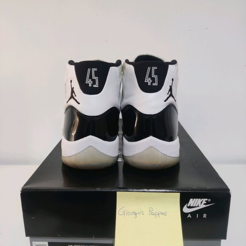 Air Jordan Retro 11 Concord 2018 like new men's sneakers EU45