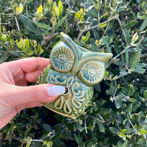 Owl wax melts burner green with gift wax melts new