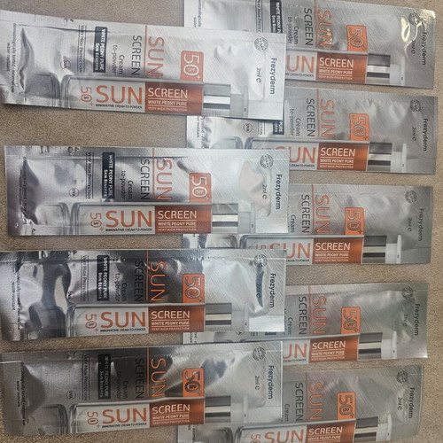 Frezyderm Sunscreens new, pack of 10, 2 ml each, SPF 50+