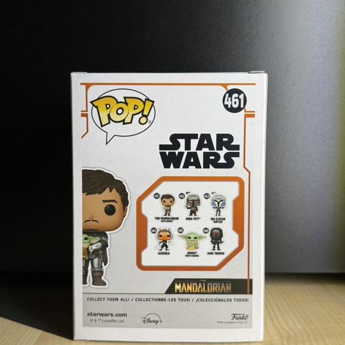 Funko Pop Star Wars The Mandalorian with Grogu 461 mint