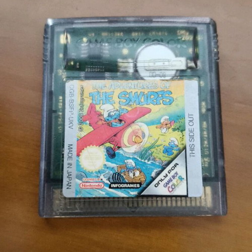 The Adventures of The Smurfs Nintendo Game Boy Color used