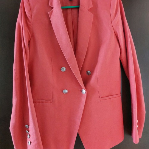 Mango suit linen blazer