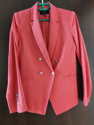 Mango suit linen blazer