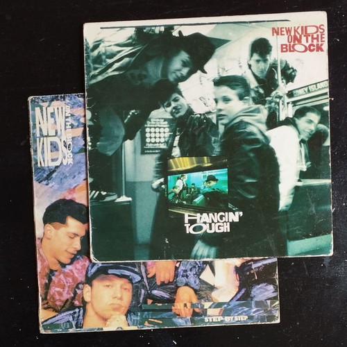 New Kids on the Block 2 vinyl records used, pop genre