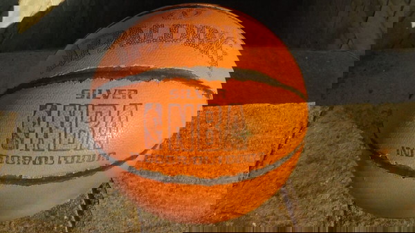 Μπάλα μπάσκετ Spalding NBA Silver Νο 7