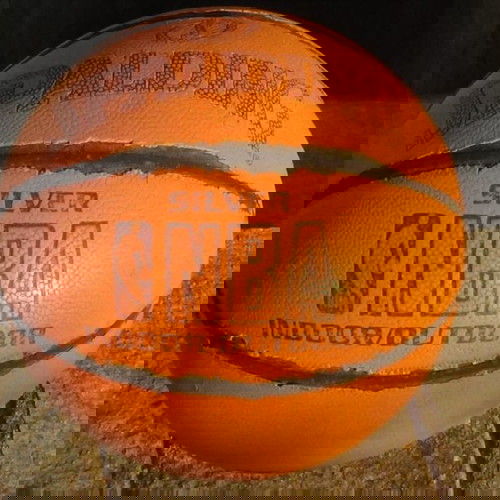 Μπάλα μπάσκετ Spalding NBA Silver Νο 7