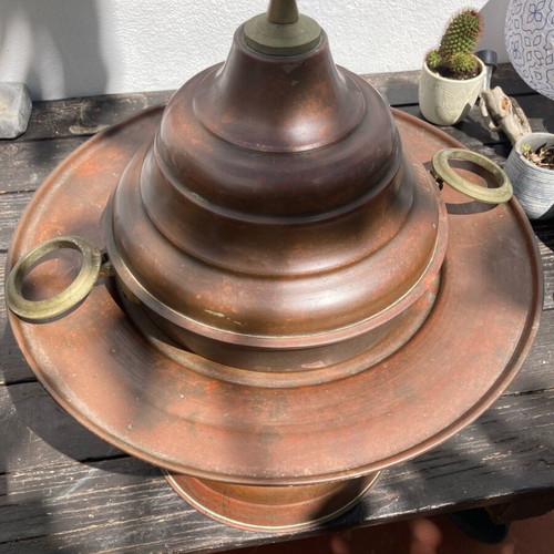 Antique copper mangali used