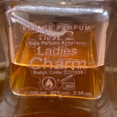 Ladies Charm Eau de Parfum 100ml used