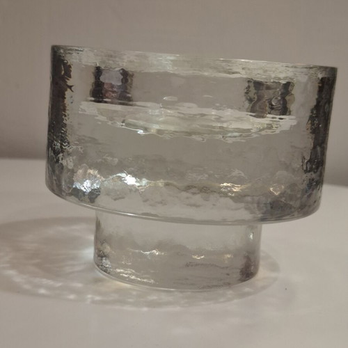 Vintage glass candle holder like new