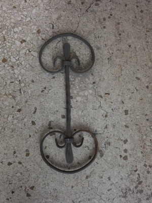 Metal designs for fences, set of 20, height 50cm, new