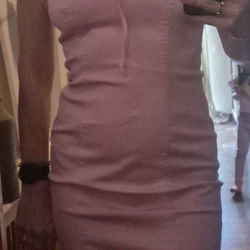 Benetton pink dress like new, size S