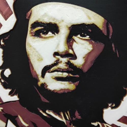 Τρισδιάστατη εκτύπωση κάδρο Che Guevara καινούργιο