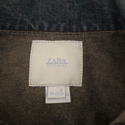 Zara kids denim jacket 14 years like new, blue