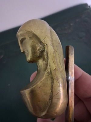 Bronze sculpture used, small size