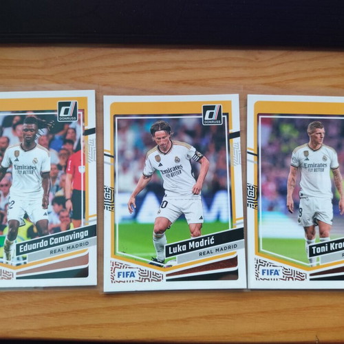 Panini Donruss 2023-2024 Real Madrid lot 6 cards like new