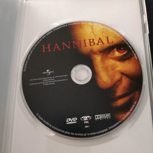 Hannibal DVD like new