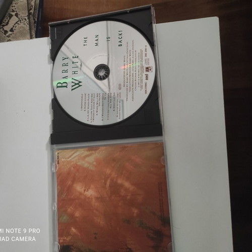 Barry White The Man Is Back CD like new, jazz