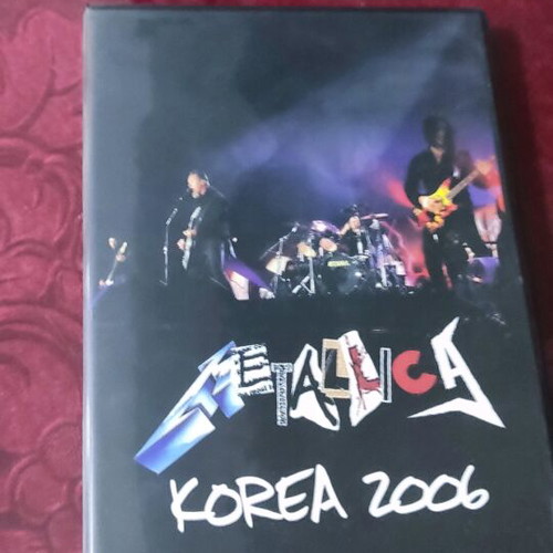 Metallica Live In Korea 2006 DVD like new