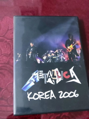 Metallica Live In Korea 2006 DVD like new