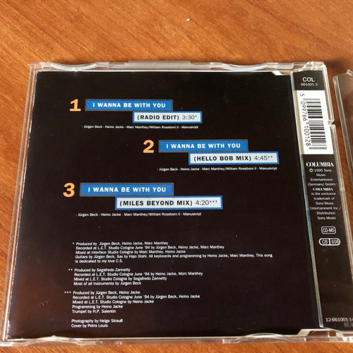 Junya I Wanna Be With You CD used, hip-hop