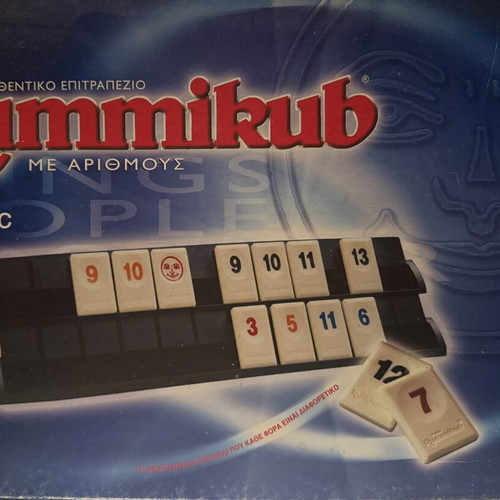 Rummikub classic strategy board game used