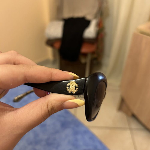 Roberto Cavalli Aishat SRC826 01B 54 21 sunglasses used, black frame