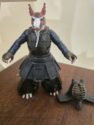 TMNT Splinter Playmates 2014 action figure used with removable mask