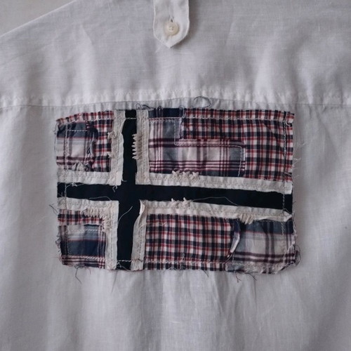 Napapijri men's shirt white size M used