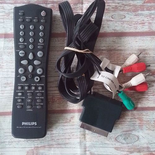 Home Cinema 5.1 Philips FR735/00 used with remote control