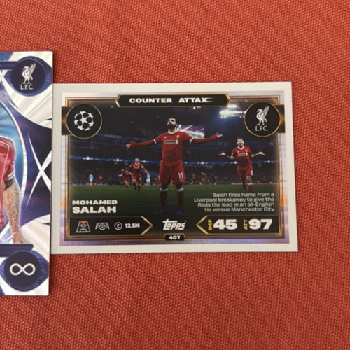 Mohamed Salah Pharaoh 3 Cards Set new