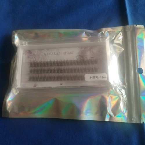 Jie Li Lai eyelashes 60 clusters 11mm new